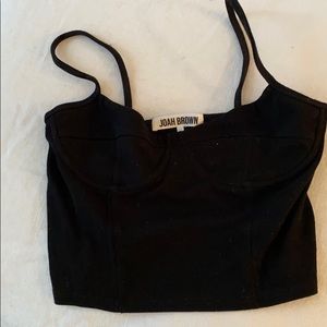 Joah brown tank black s/m great condition